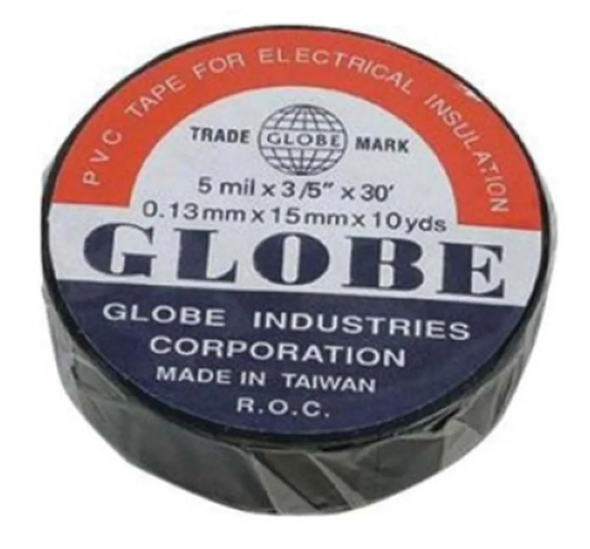 Globe İzolasyon Bantı 19 Mm Siyah Elektrik Bandı