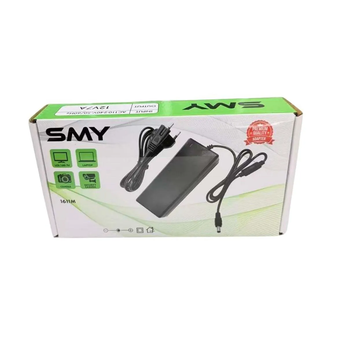 Smy 12V 7A 5.5x2.5mm Adaptör