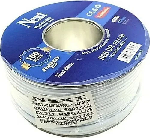 Next Ye-6401Al Rg6 U6 100 Mt Anten Kablosu