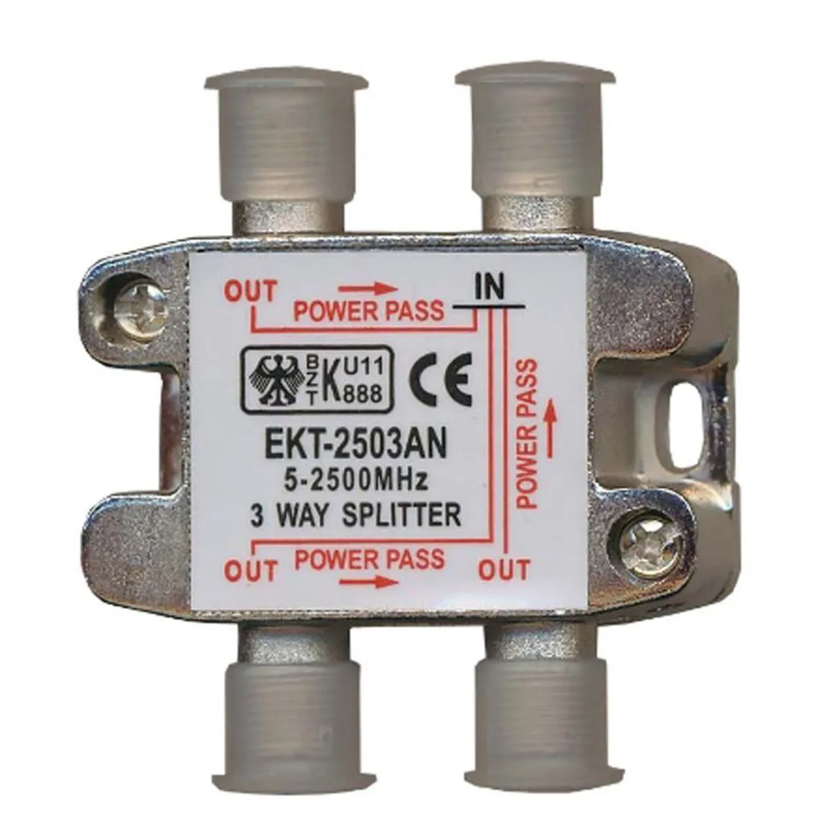 Powerpass 3'lü Anten Splitter