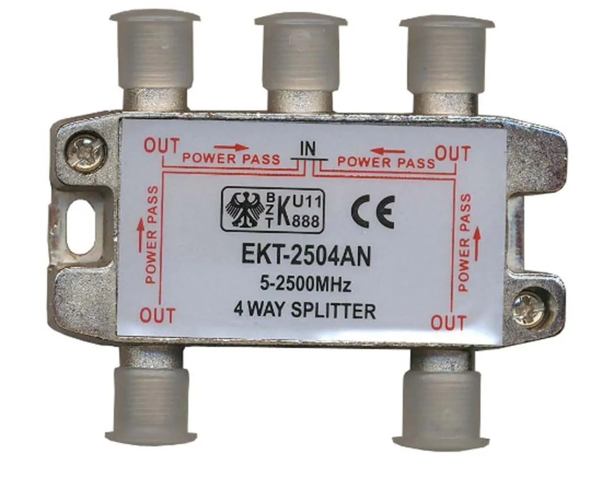 Powerpass 4'lü Anten Splitter