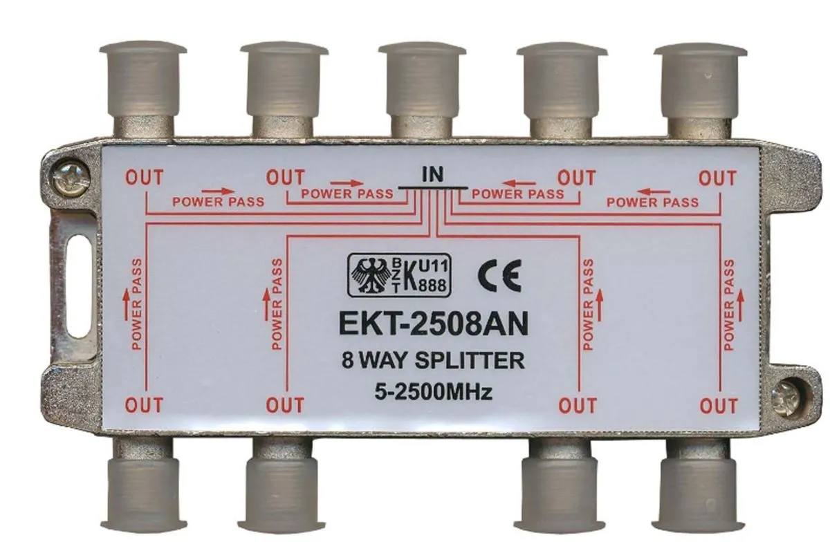Powerpass 8'li Anten Splitter