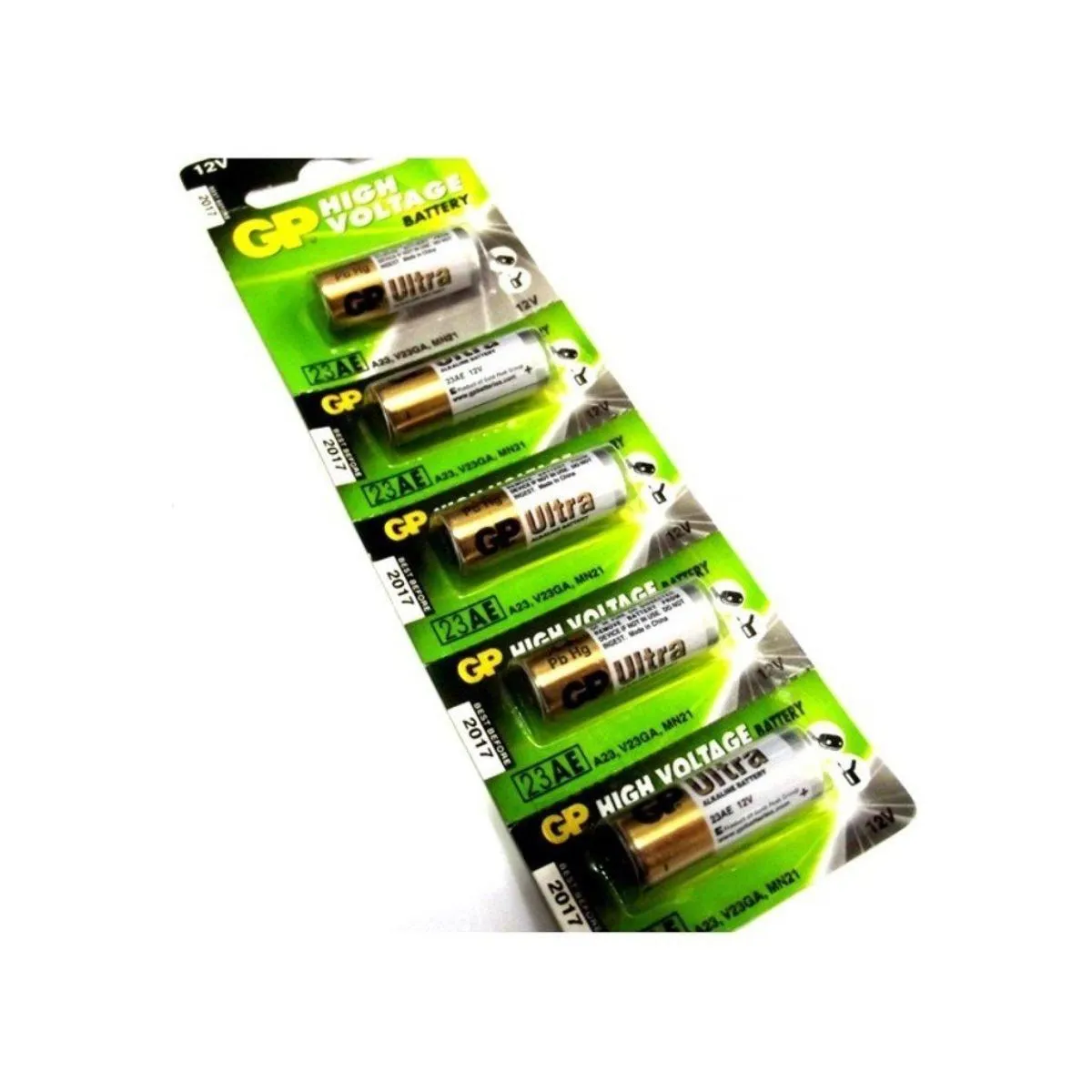 Gp 23A 12V Alkalin Pil 5'li Blister Paket