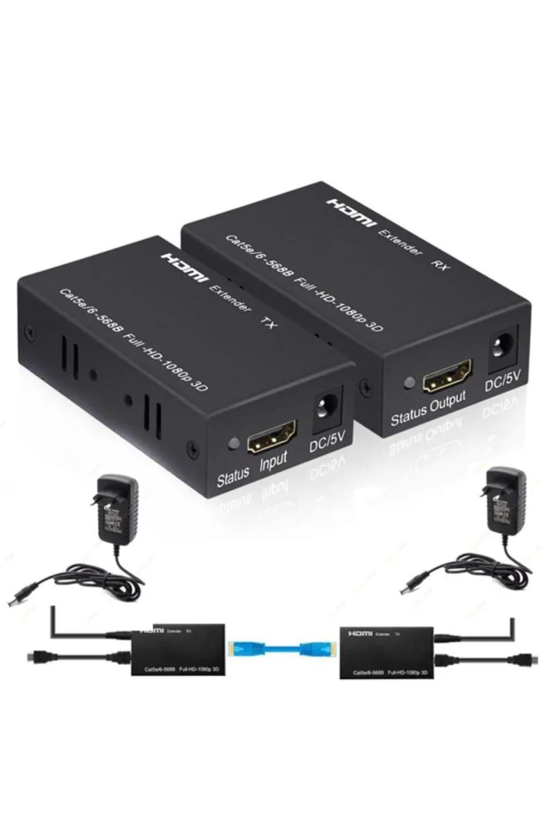 HDMI 60 Metre Extender - Uzun Mesafe Görüntü Aktarımı
