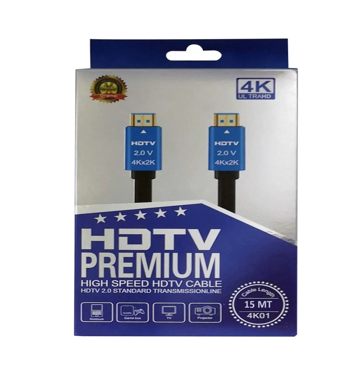 HDMI Kablo 15 Metre 4K - Uzun Mesafe Yüksek Çözünürlük