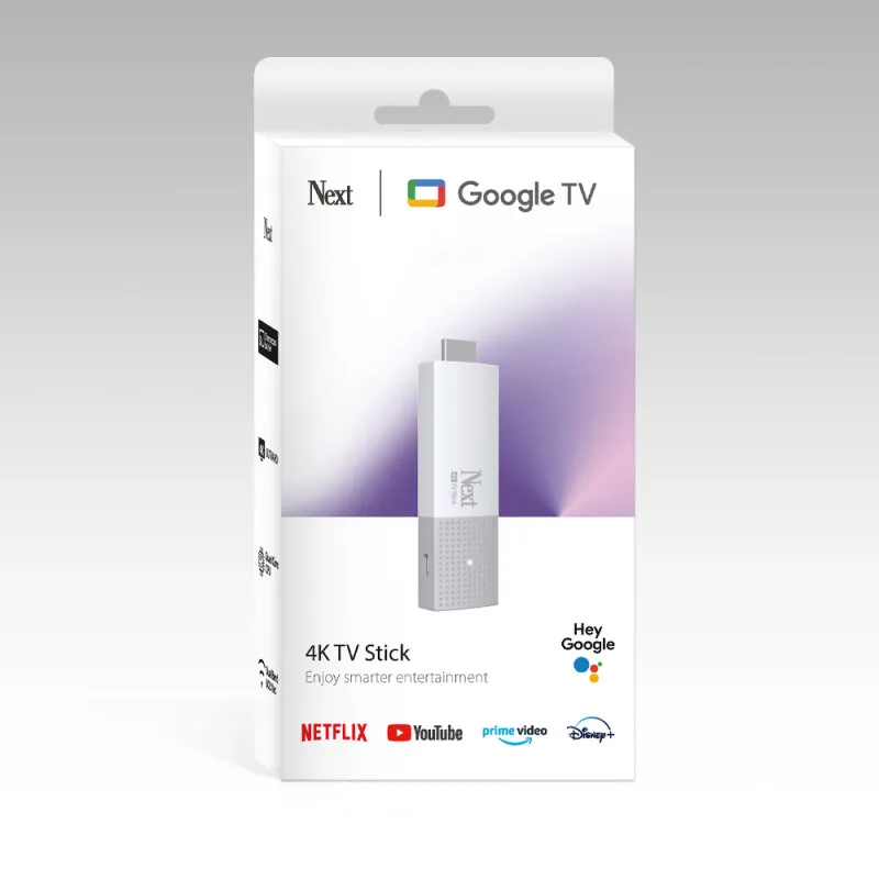 Next 4K TV Stick Android Dongle, Kompakt Akıllı TV Çözümü