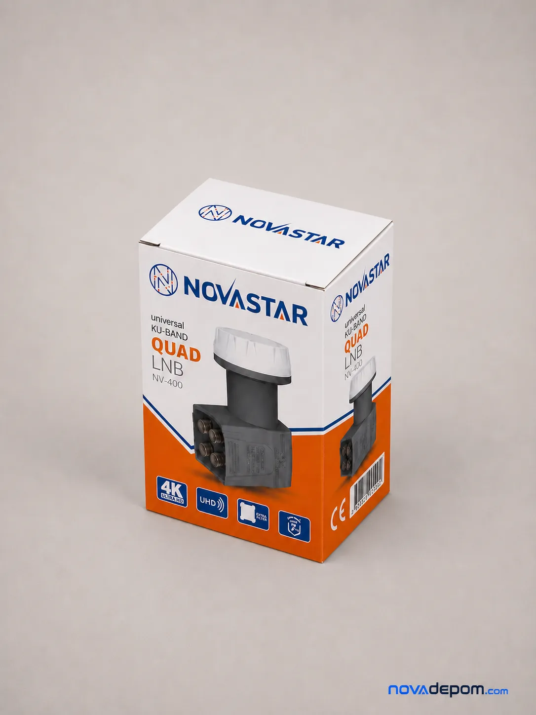 Novastar Dörtlü LNB, 4 Çıkışlı Uydu LNB'si