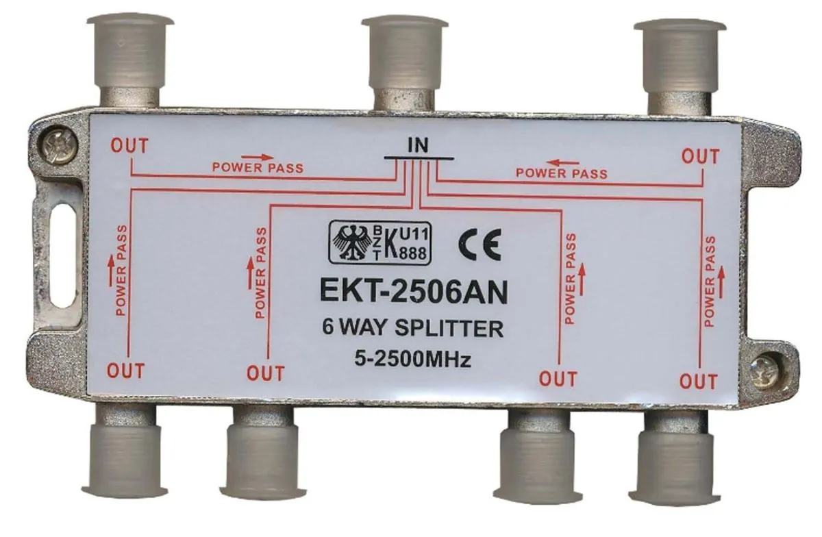 Powerpass 6'lı Anten Splitter
