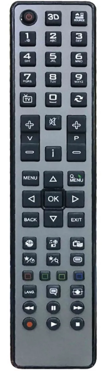 Vestel / Regal / Hi-Level 1114-313D Uyumlu LCD TV Kumandası