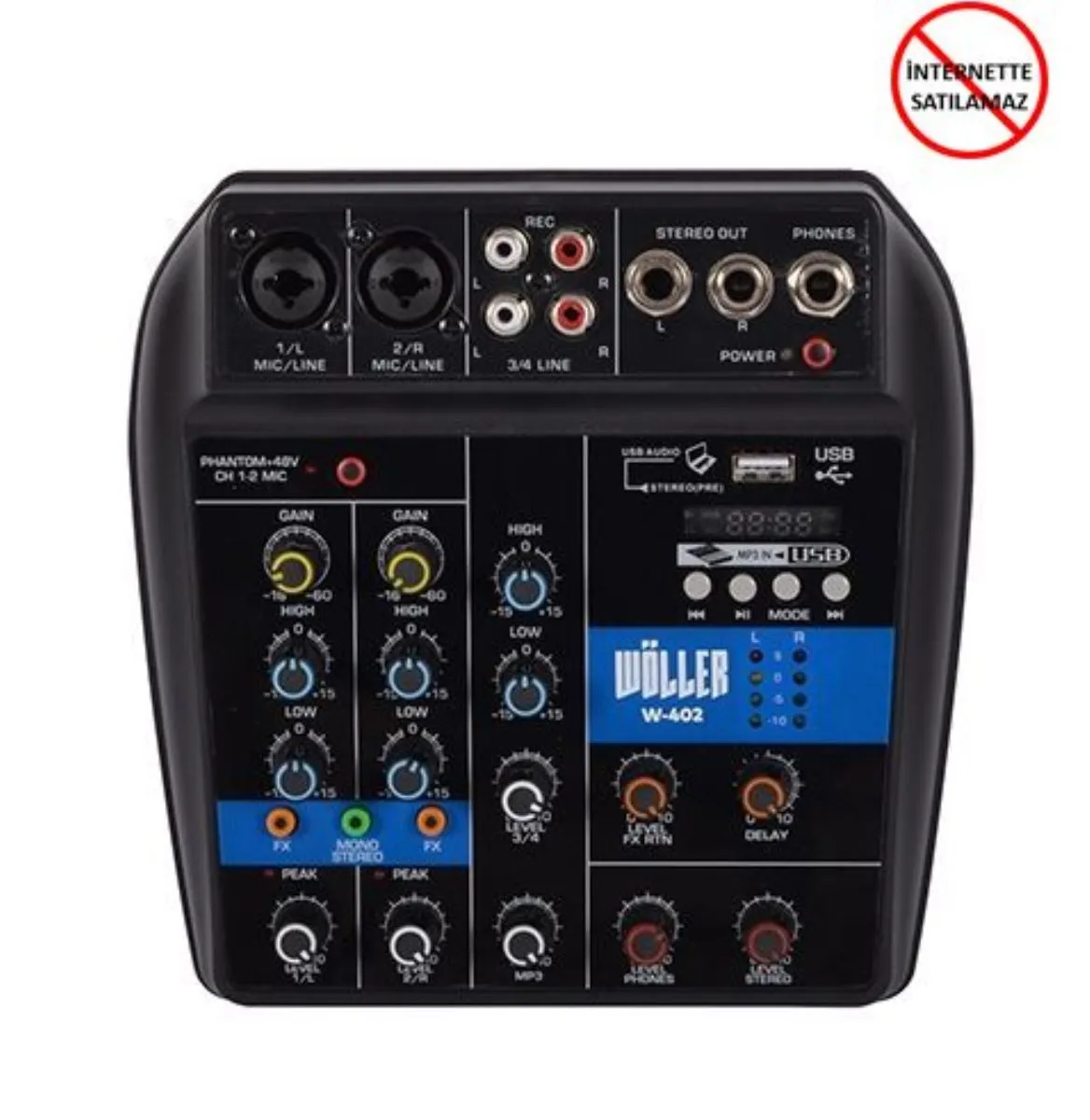 Wöller W-402 4 Kanal Ses Mikseri